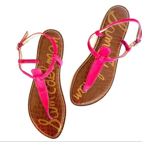 Sam Edelman Shoes - Sam Edelman Gigi Pink Suede Sandal- worn 1x - 10